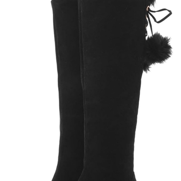 Brand new black winter knee high boots - Picture 7 of 7